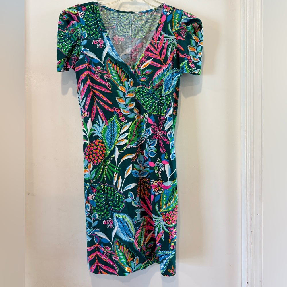 Lilly Pulitzer Aleece T-shirt Dress Multi Sunshine Jungle
